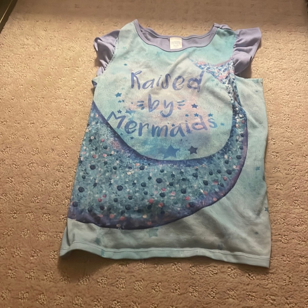 Mermaid pajama top